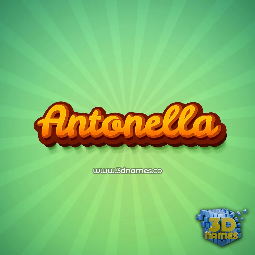 antonella in Green Rays style - 3D name wallpaper antonella in Green Rays style - 3D name wallpaper