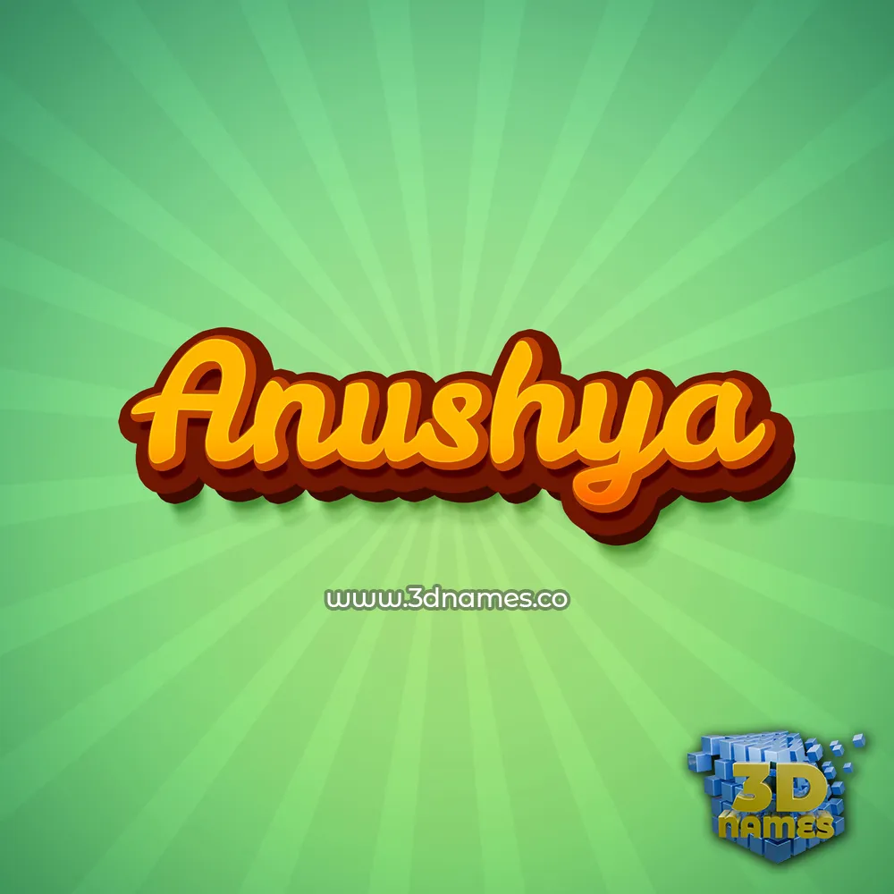 anushya in Green Rays style - 3D name wallpaper anushya in Green Rays style - 3D name wallpaper