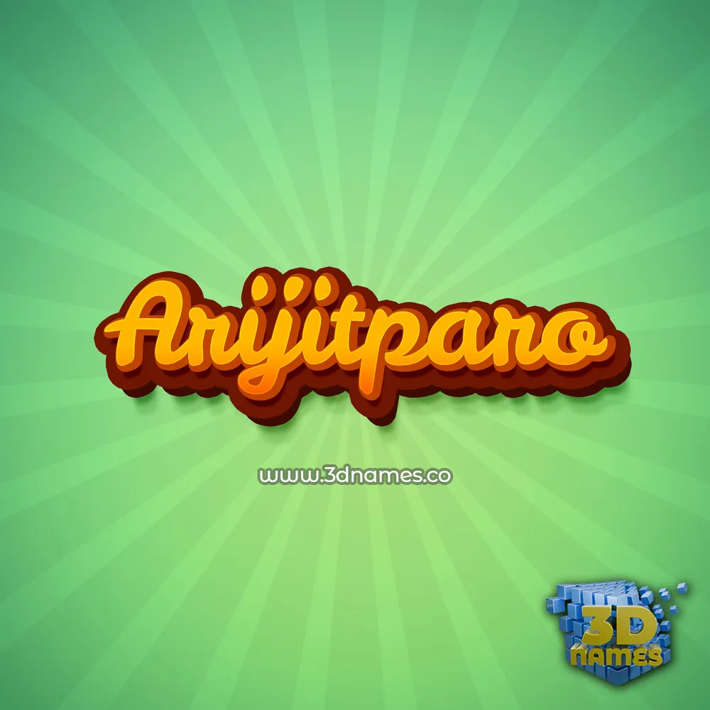 arijitparo in Green Rays style - 3D name wallpaper arijitparo in Green Rays style - 3D name wallpaper