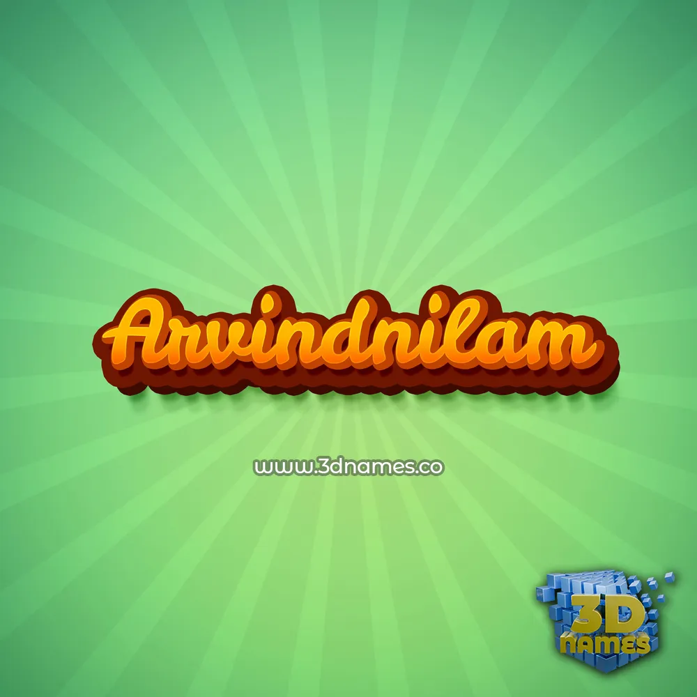 arvindnilam in Green Rays style - 3D name wallpaper arvindnilam in Green Rays style - 3D name wallpaper