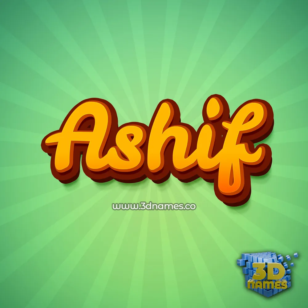 ashif in Green Rays style - 3D name wallpaper ashif in Green Rays style - 3D name wallpaper