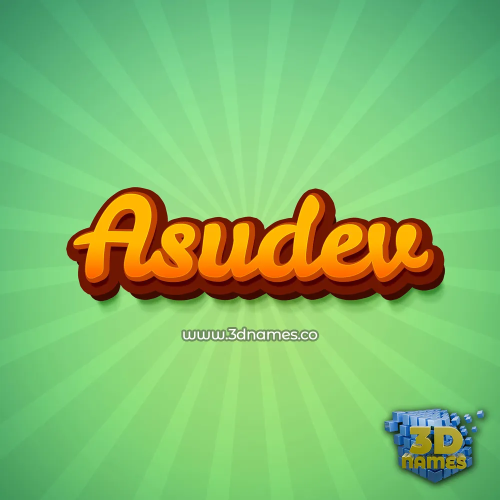 asudev in Green Rays style - 3D name wallpaper asudev in Green Rays style - 3D name wallpaper
