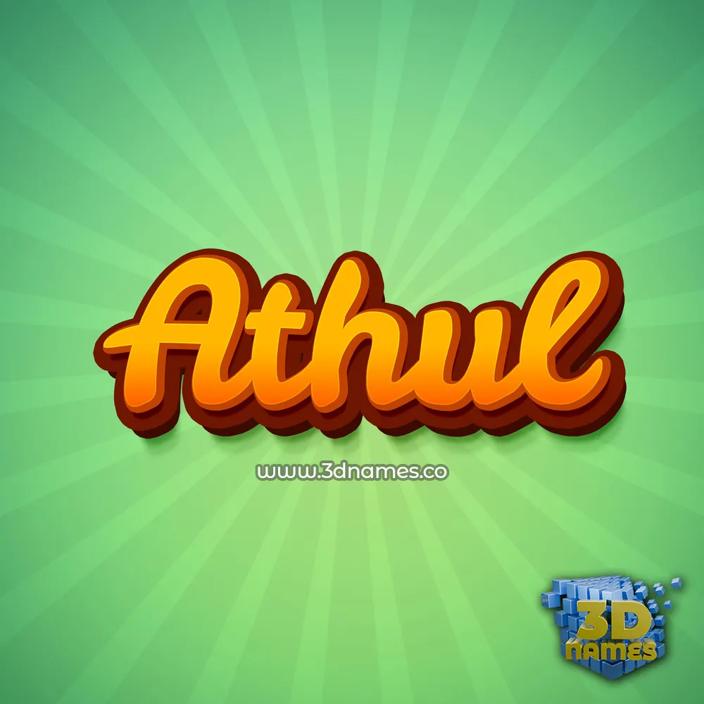 athul in Green Rays style - 3D name wallpaper athul in Green Rays style - 3D name wallpaper