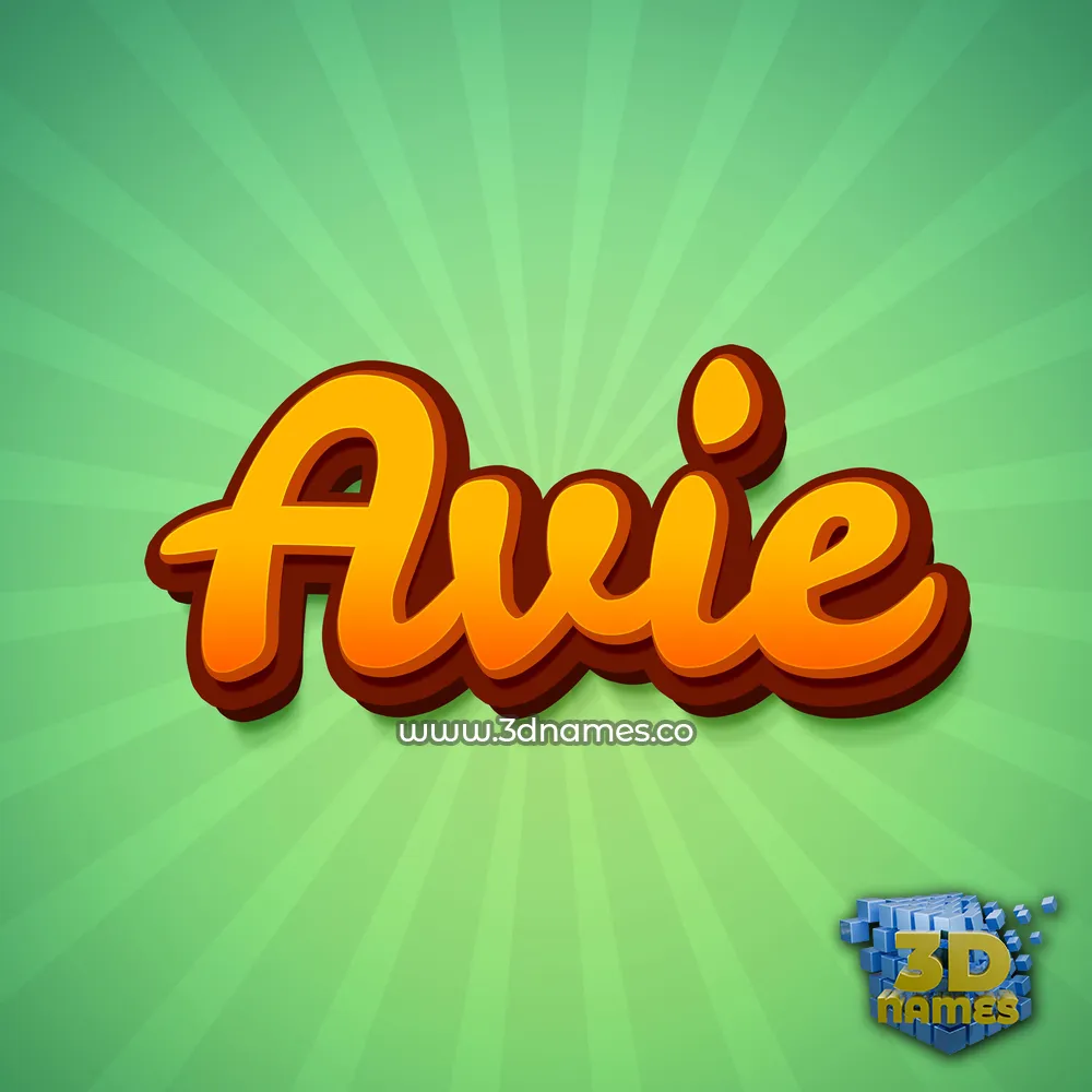avie in Green Rays style - 3D name wallpaper avie in Green Rays style - 3D name wallpaper