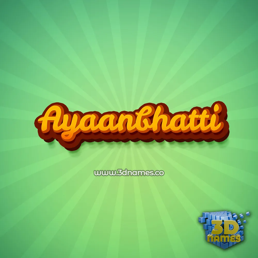 ayaanbhatti in Green Rays style - 3D name wallpaper ayaanbhatti in Green Rays style - 3D name wallpaper