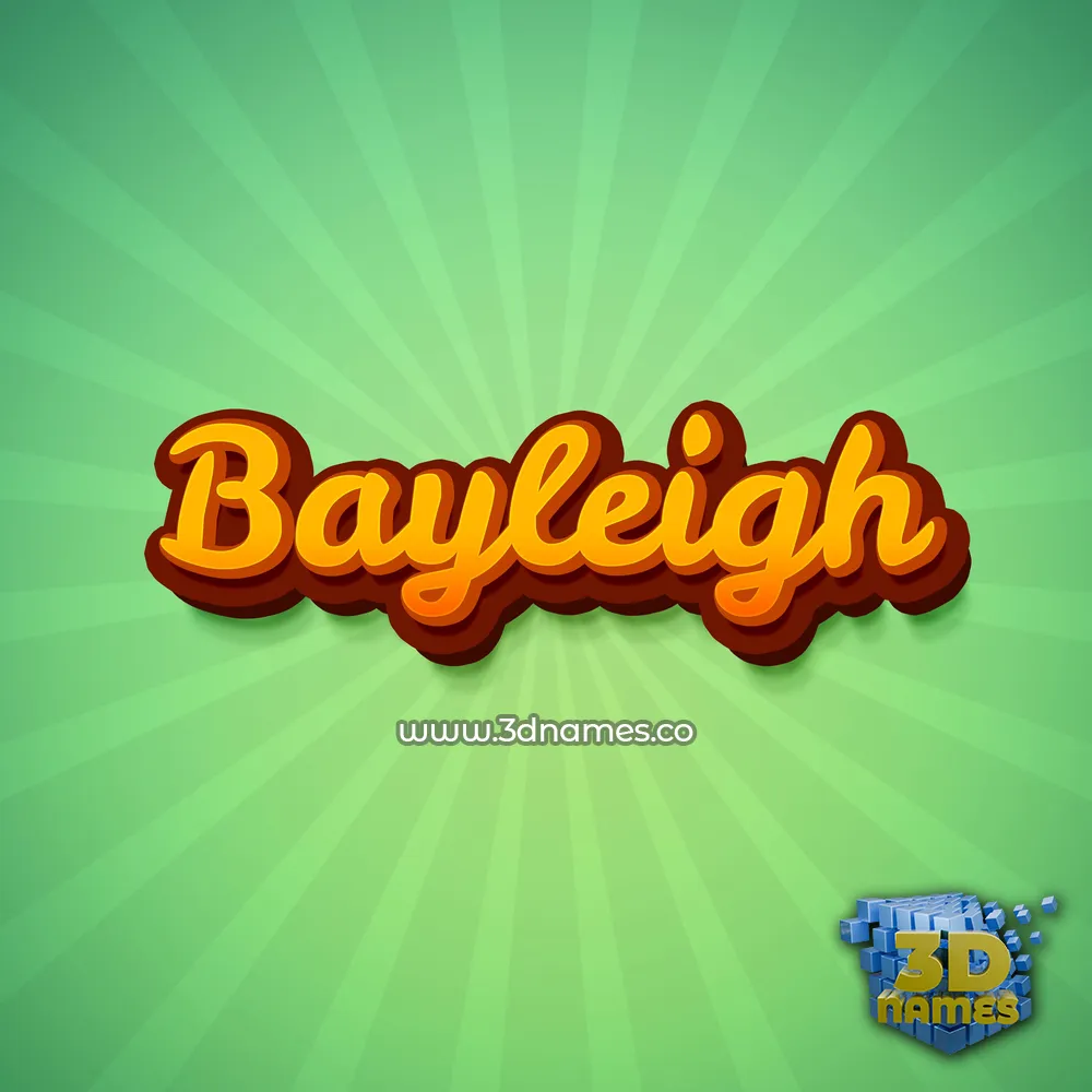 bayleigh in Green Rays style - 3D name wallpaper bayleigh in Green Rays style - 3D name wallpaper