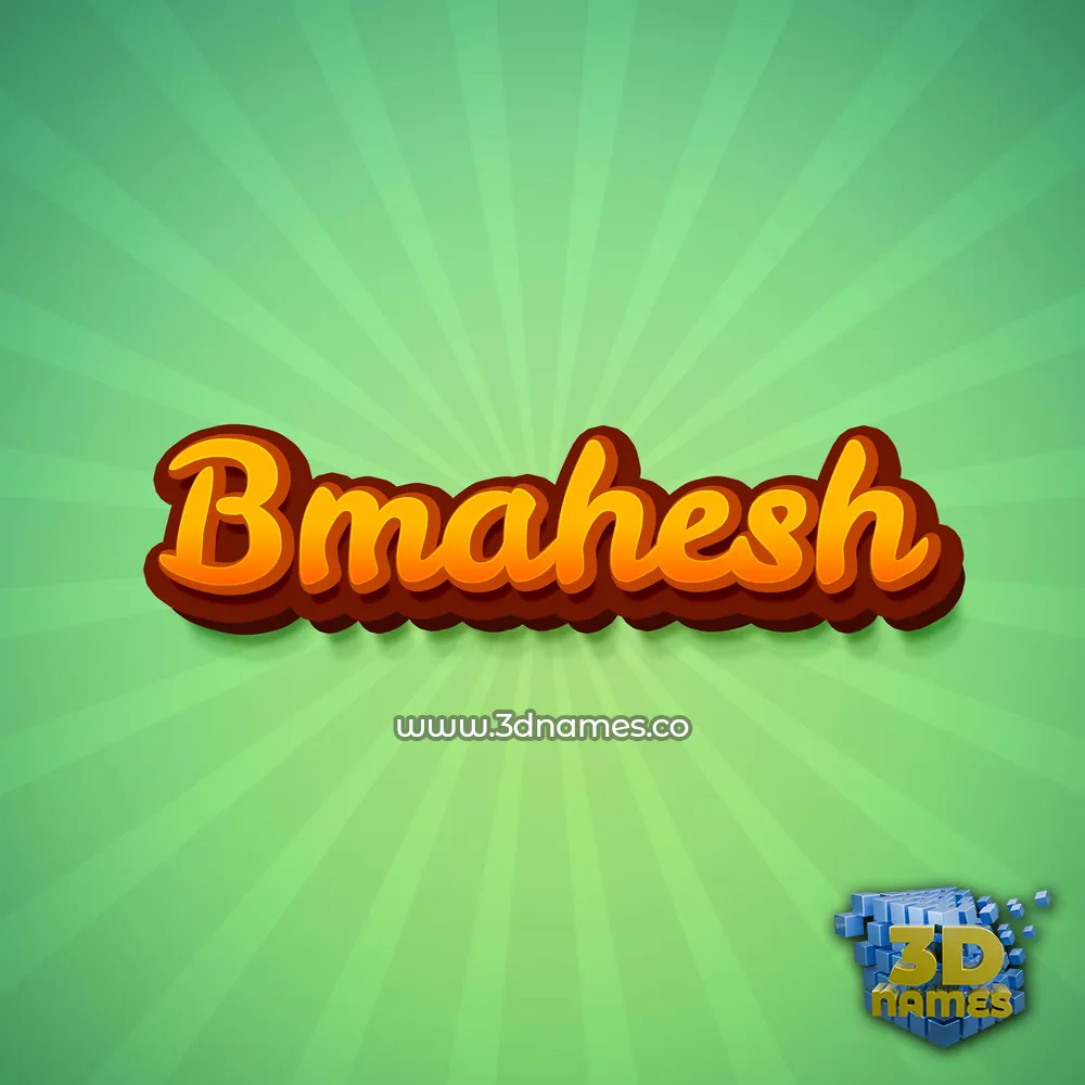 bmahesh in Green Rays style - 3D name wallpaper bmahesh in Green Rays style - 3D name wallpaper