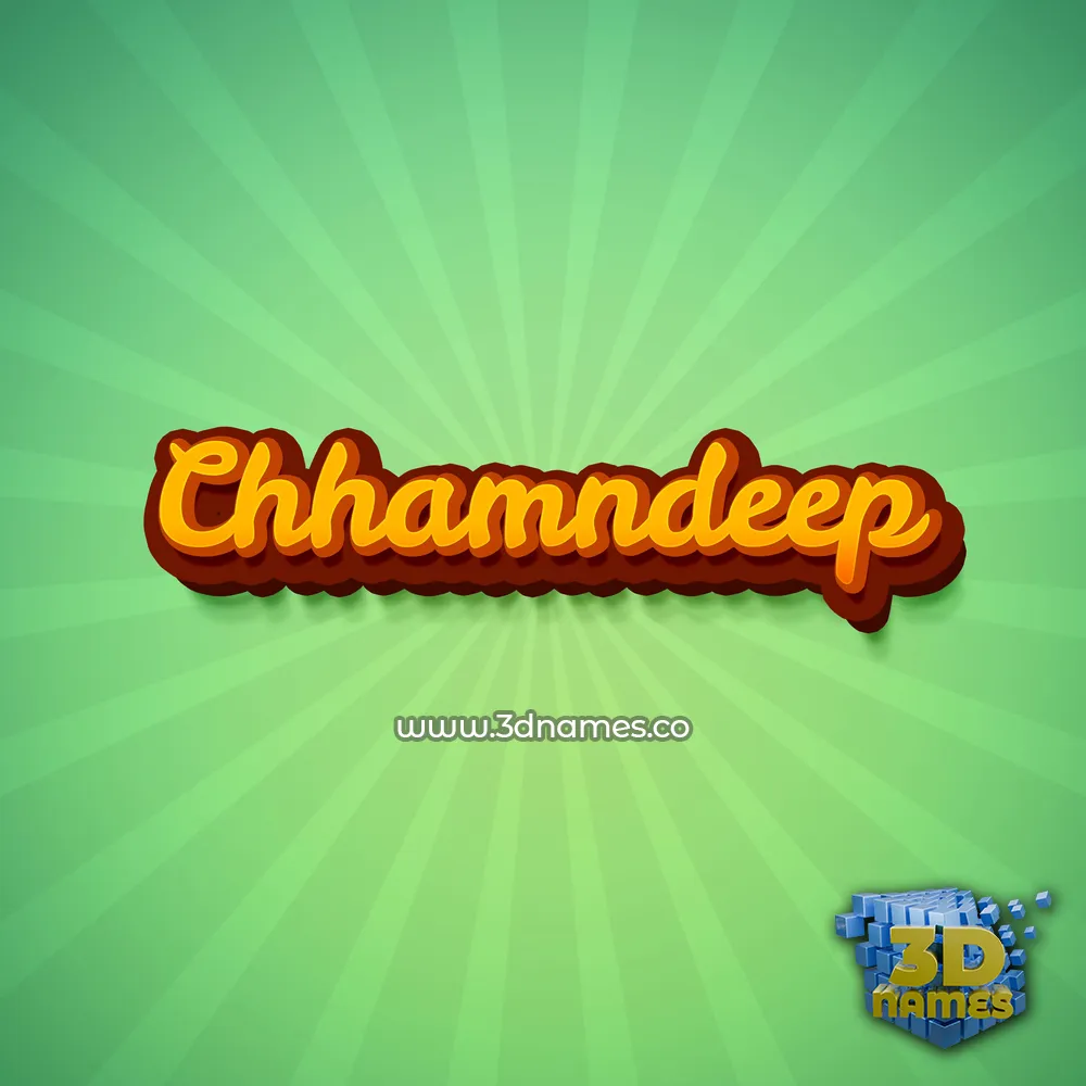 chhamndeep in Green Rays style - 3D name wallpaper chhamndeep in Green Rays style - 3D name wallpaper