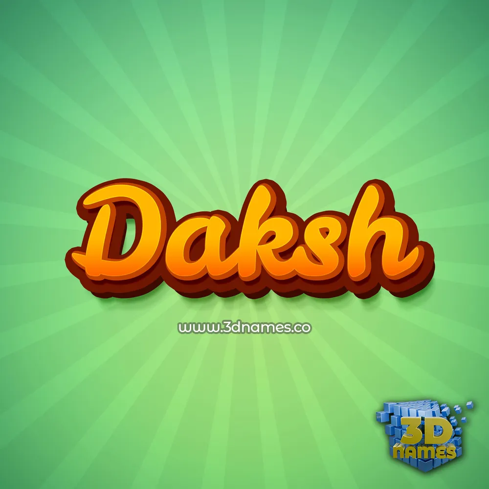 daksh in Green Rays style - 3D name wallpaper daksh in Green Rays style - 3D name wallpaper