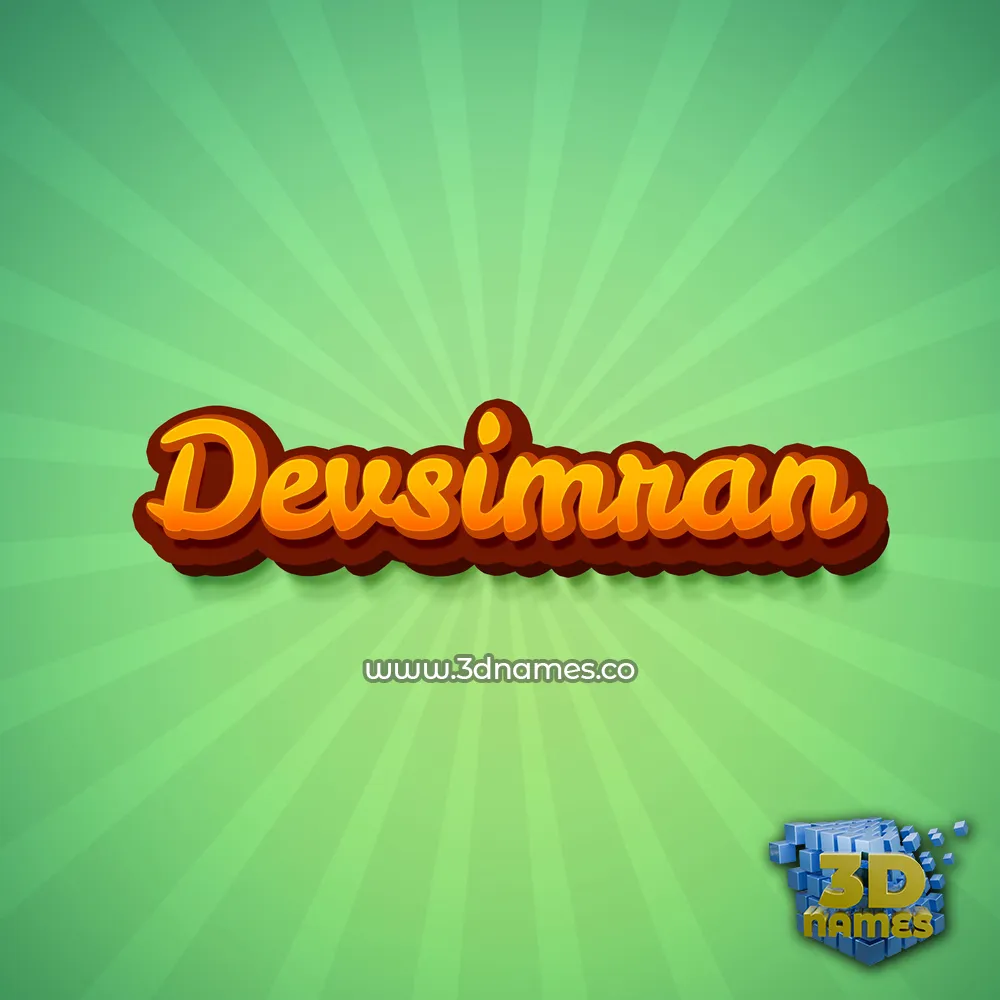 devsimran in Green Rays style - 3D name wallpaper devsimran in Green Rays style - 3D name wallpaper