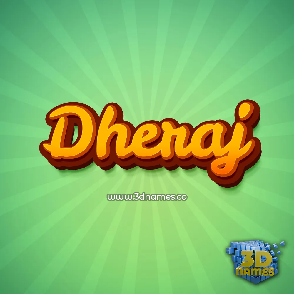 dheraj in Green Rays style - 3D name wallpaper dheraj in Green Rays style - 3D name wallpaper