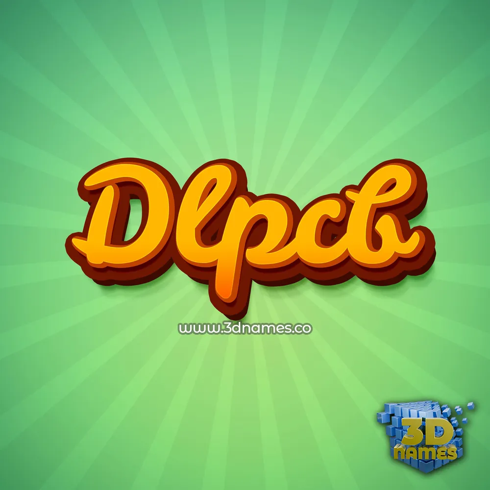 dlpcb in Green Rays style - 3D name wallpaper dlpcb in Green Rays style - 3D name wallpaper