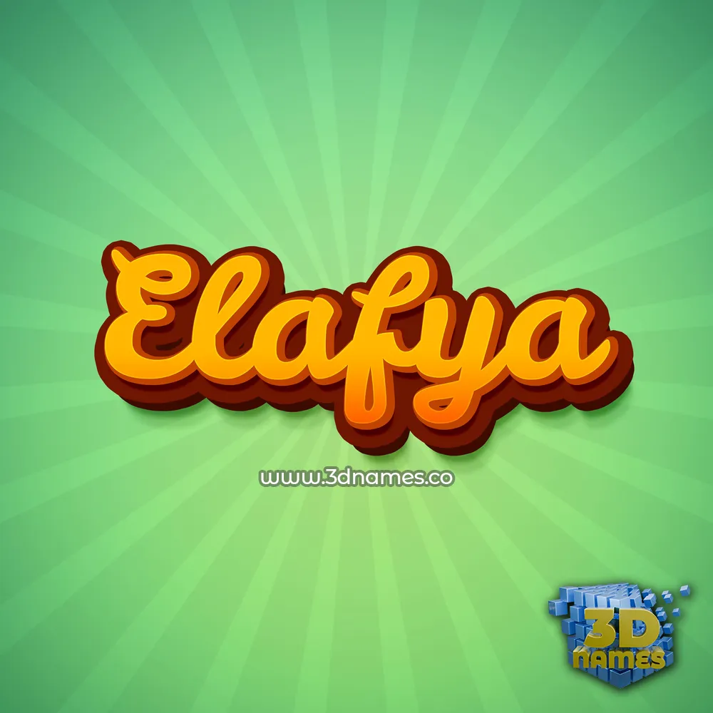 elafya in Green Rays style - 3D name wallpaper elafya in Green Rays style - 3D name wallpaper