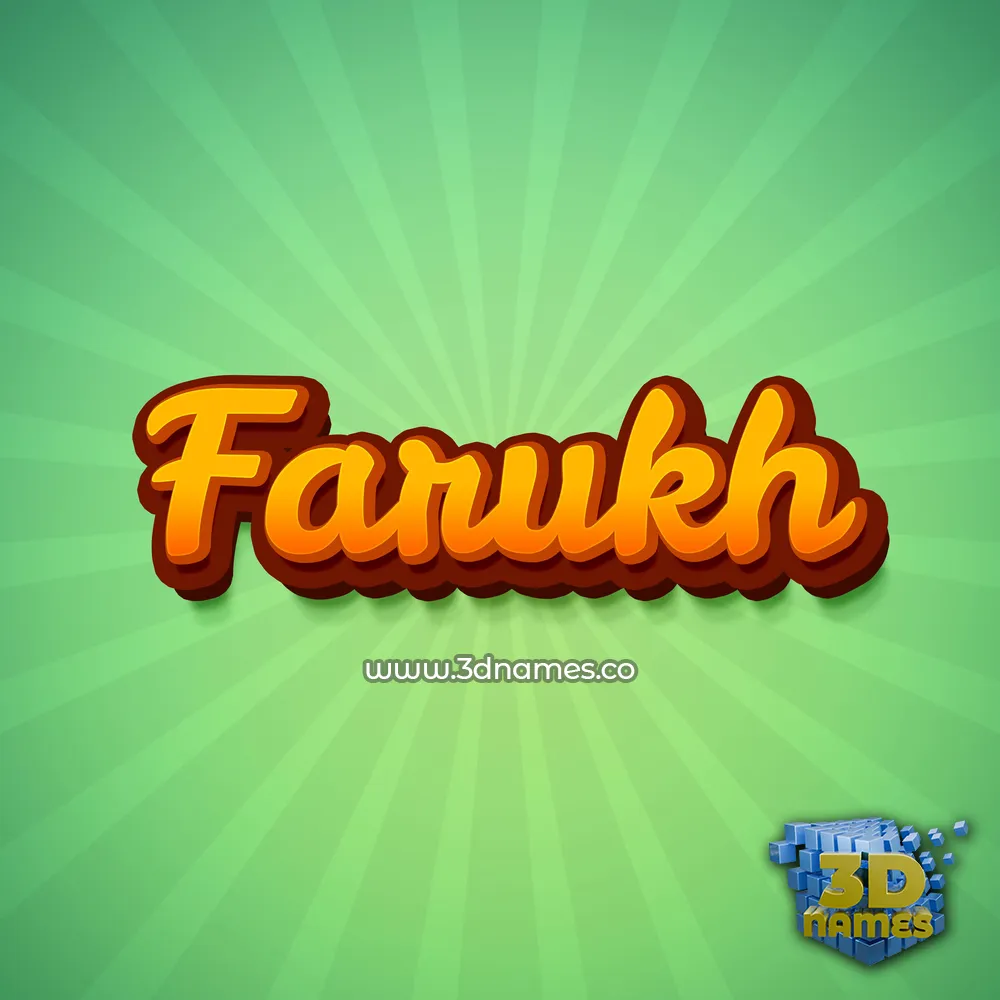 farukh in Green Rays style - 3D name wallpaper farukh in Green Rays style - 3D name wallpaper