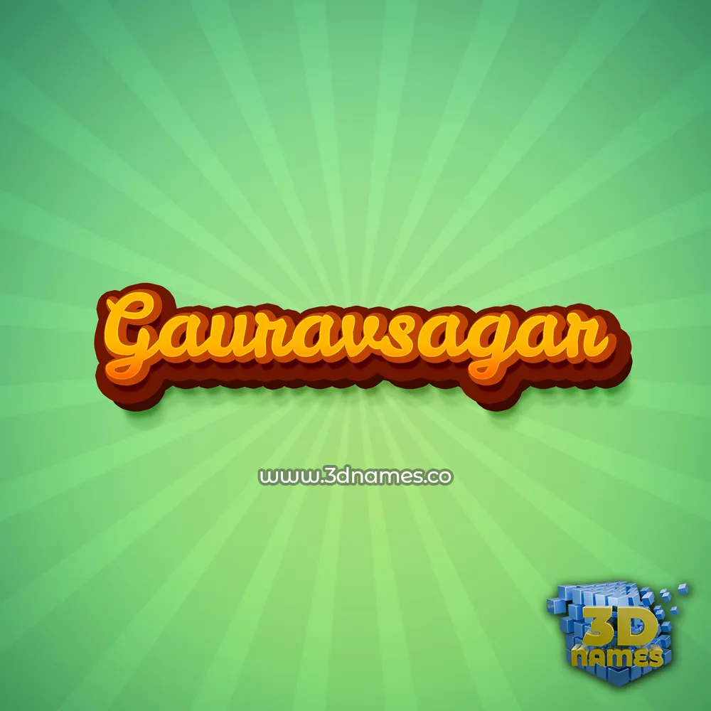 gauravsagar in Green Rays style - 3D name wallpaper gauravsagar in Green Rays style - 3D name wallpaper
