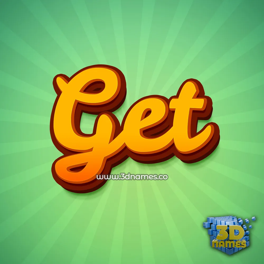 get in Green Rays style - 3D name wallpaper get in Green Rays style - 3D name wallpaper