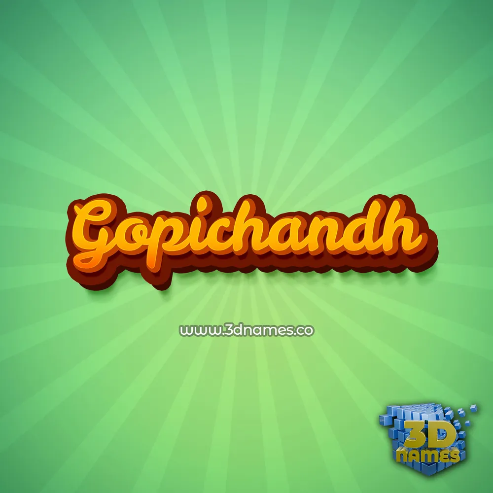 gopichandh in Green Rays style - 3D name wallpaper gopichandh in Green Rays style - 3D name wallpaper