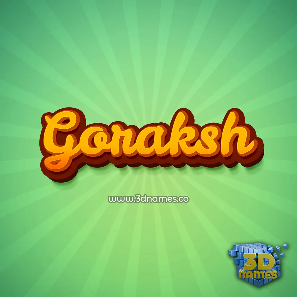 goraksh in Green Rays style - 3D name wallpaper goraksh in Green Rays style - 3D name wallpaper