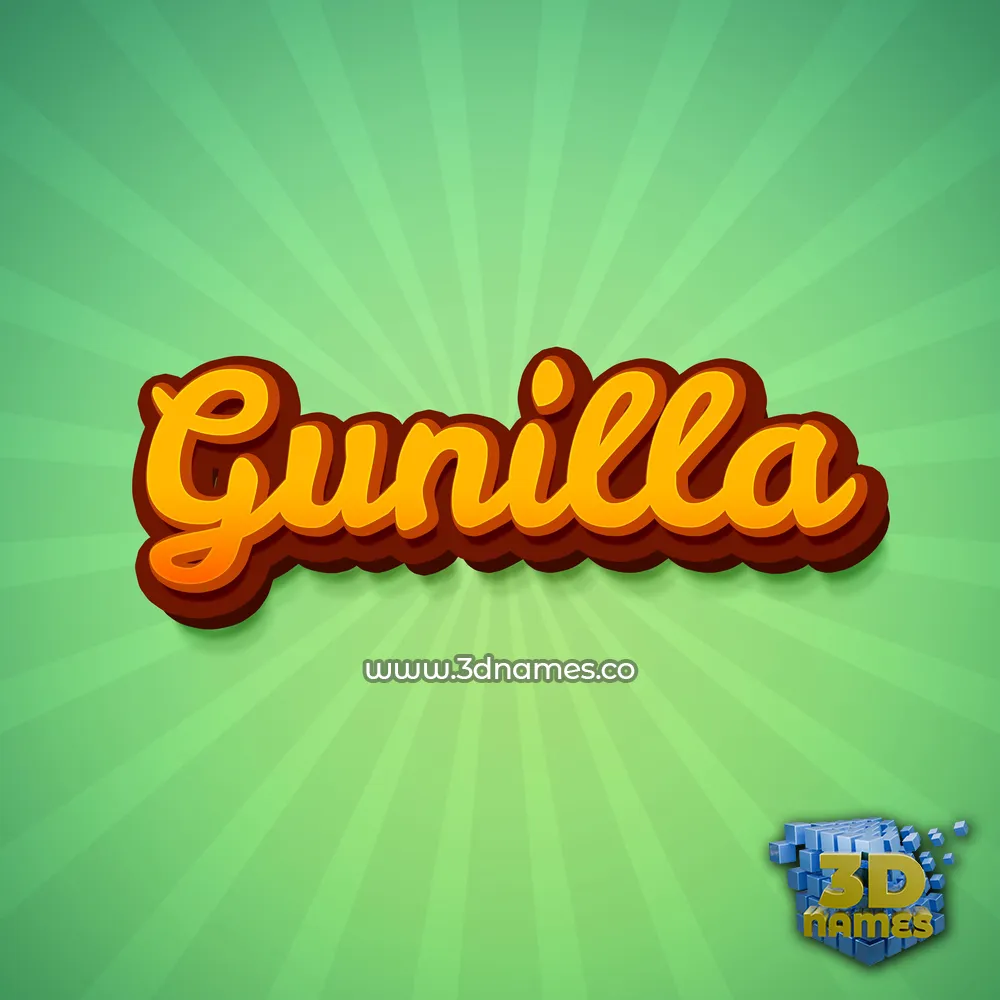 gunilla in Green Rays style - 3D name wallpaper gunilla in Green Rays style - 3D name wallpaper
