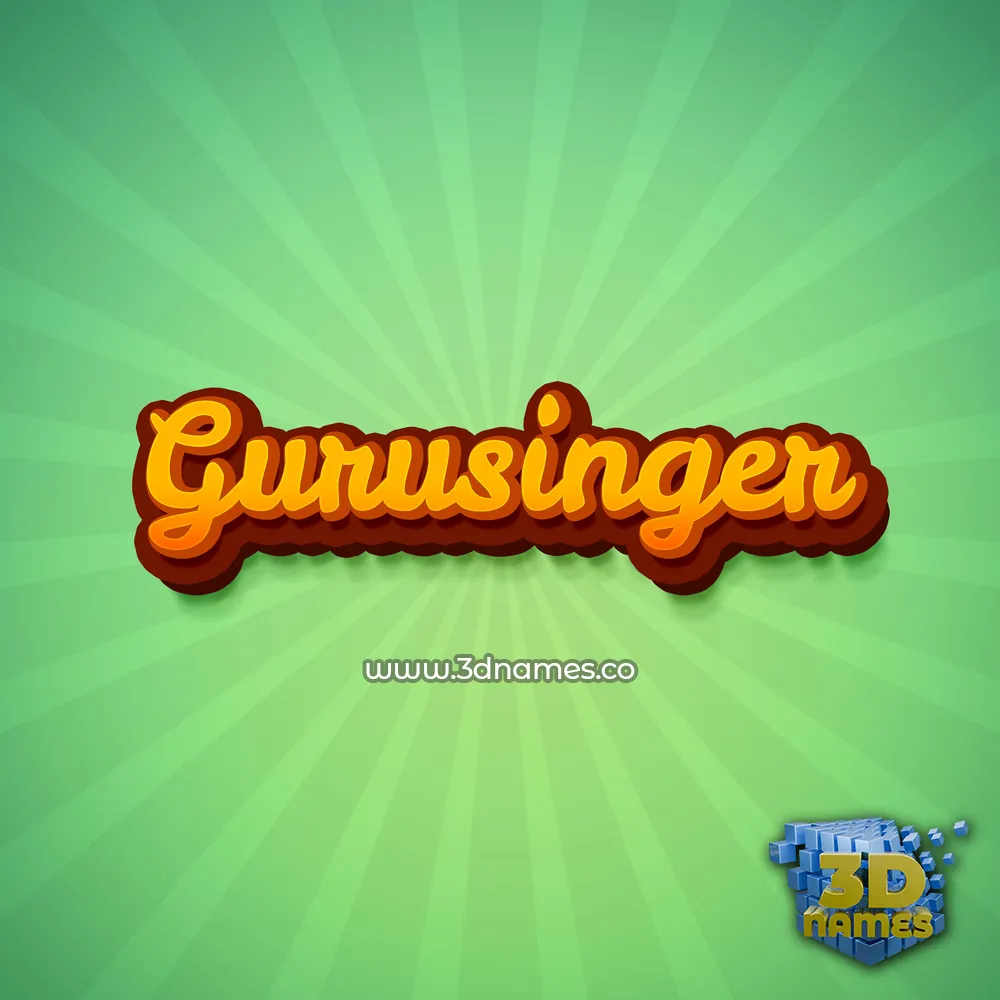 gurusinger in Green Rays style - 3D name wallpaper gurusinger in Green Rays style - 3D name wallpaper