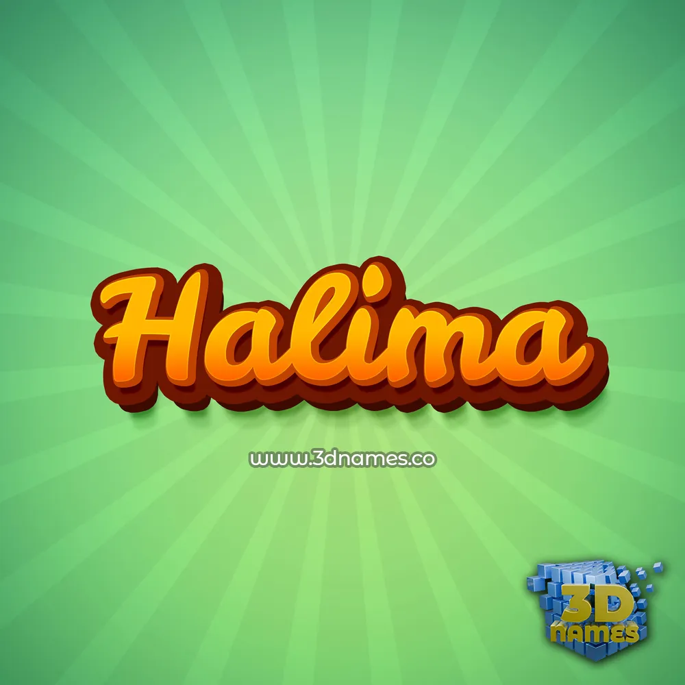 halima in Green Rays style - 3D name wallpaper halima in Green Rays style - 3D name wallpaper