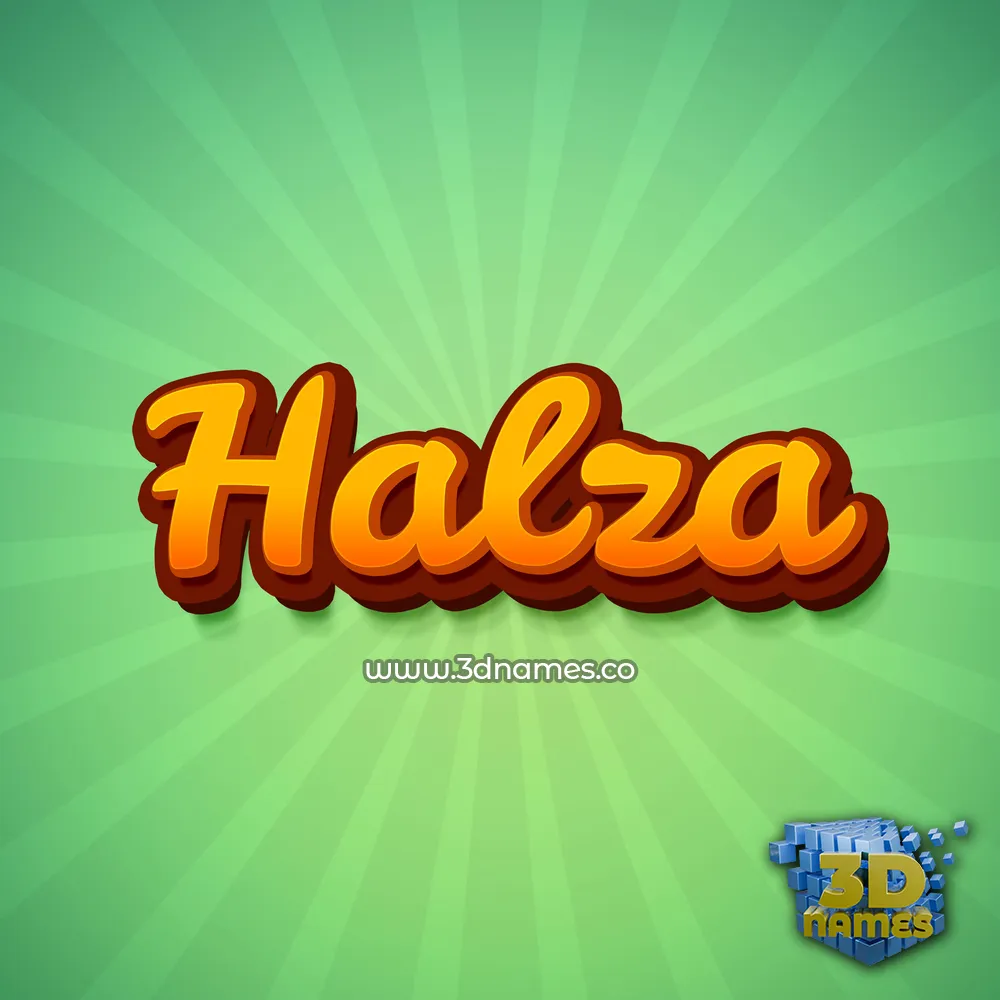 halza in Green Rays style - 3D name wallpaper halza in Green Rays style - 3D name wallpaper