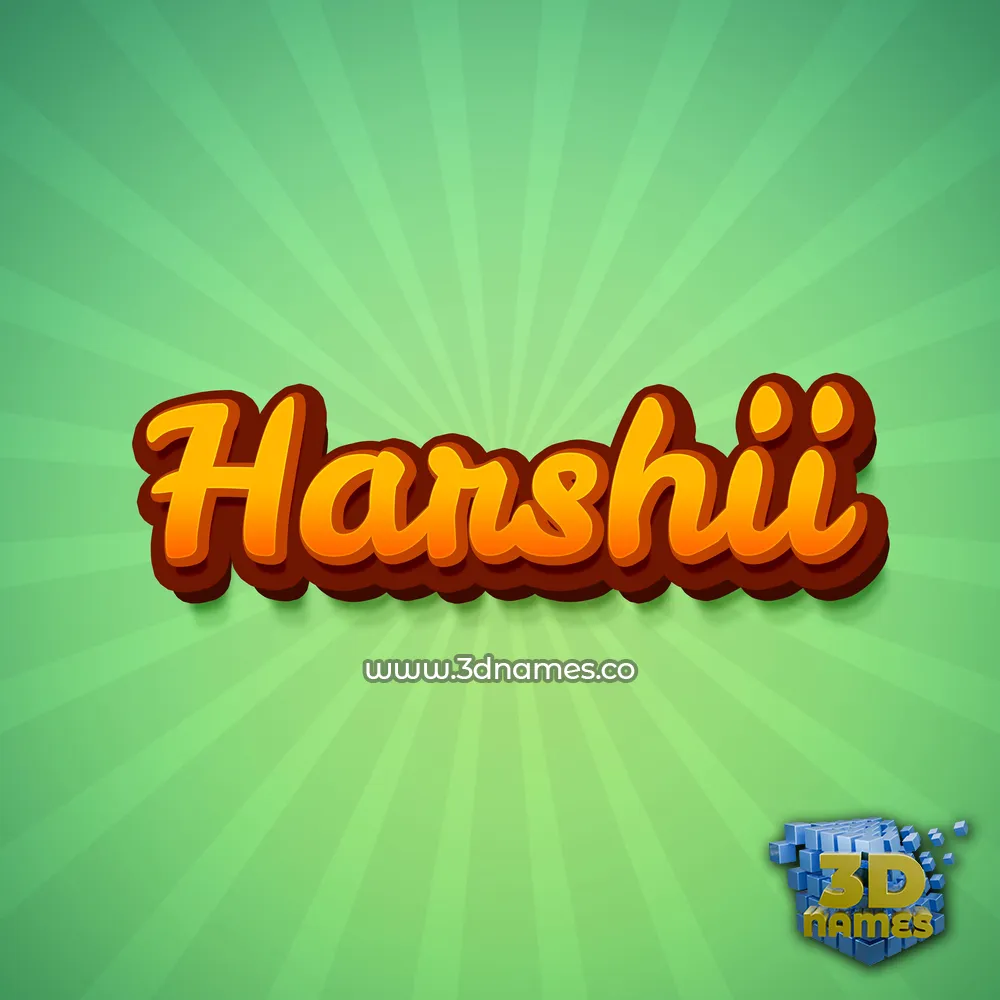 harshii in Green Rays style - 3D name wallpaper harshii in Green Rays style - 3D name wallpaper