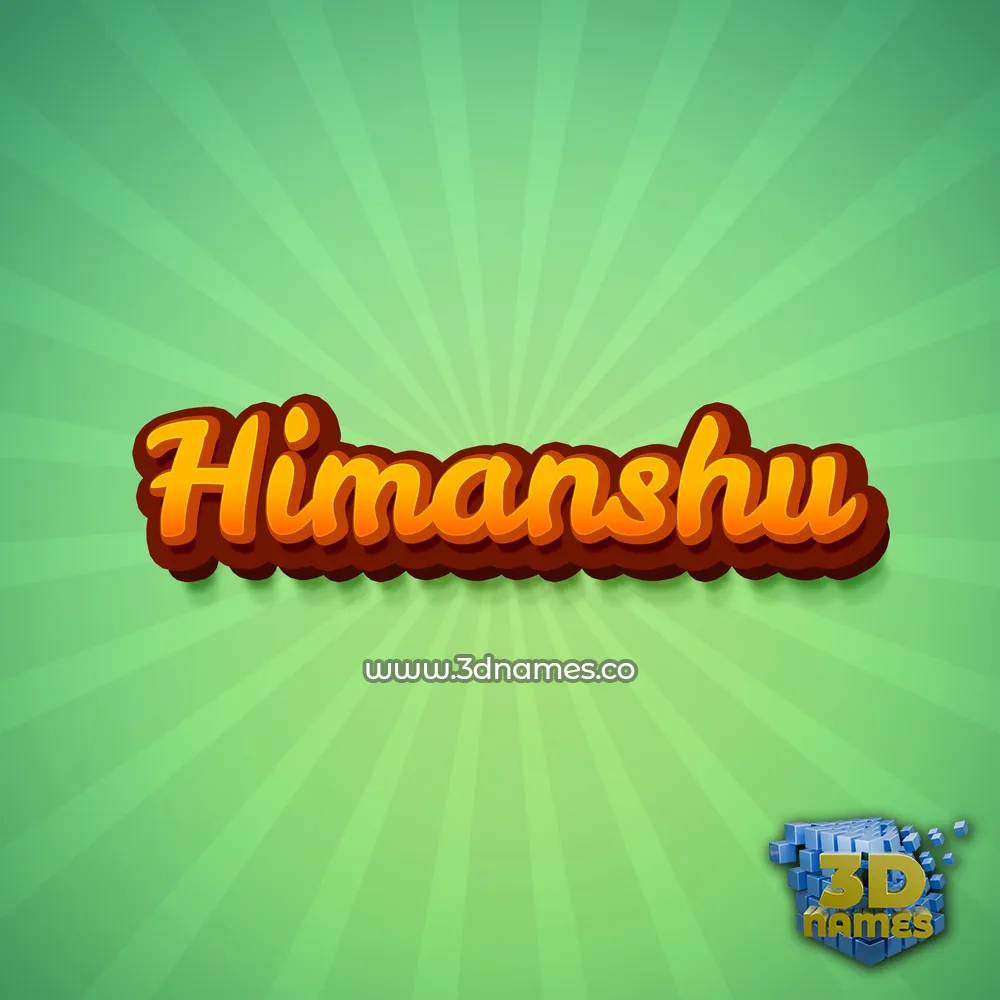 himanshu in Green Rays style - 3D name wallpaper himanshu in Green Rays style - 3D name wallpaper