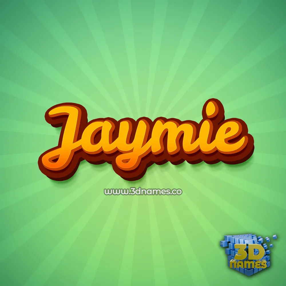 jaymie in Green Rays style - 3D name wallpaper jaymie in Green Rays style - 3D name wallpaper