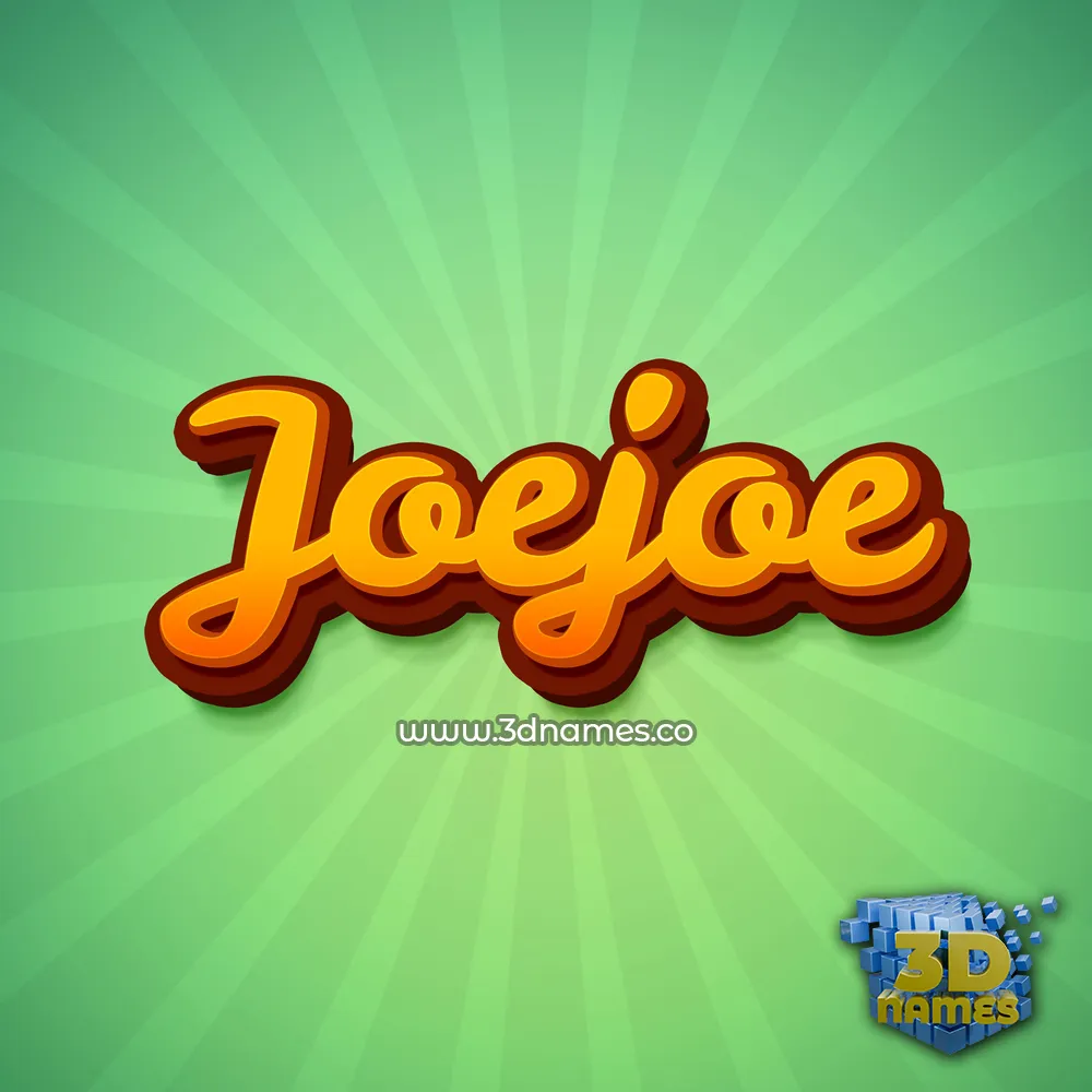 joejoe in Green Rays style - 3D name wallpaper joejoe in Green Rays style - 3D name wallpaper