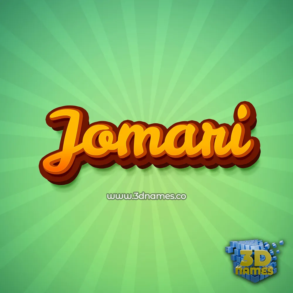 jomari in Green Rays style - 3D name wallpaper jomari in Green Rays style - 3D name wallpaper