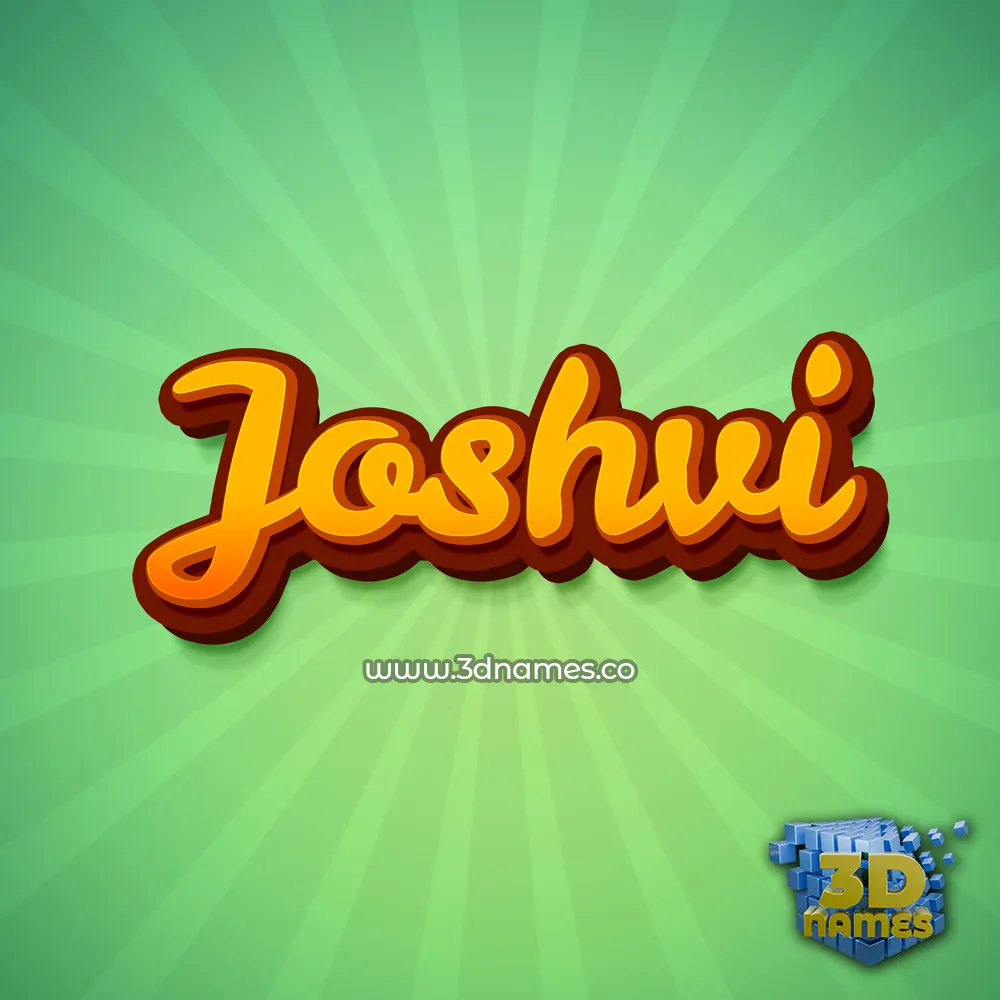 joshvi in Green Rays style - 3D name wallpaper joshvi in Green Rays style - 3D name wallpaper