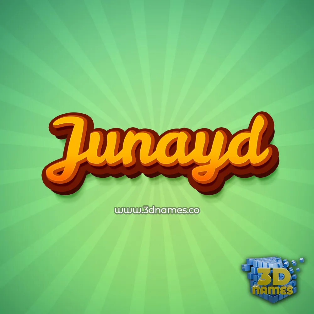 junayd in Green Rays style - 3D name wallpaper junayd in Green Rays style - 3D name wallpaper