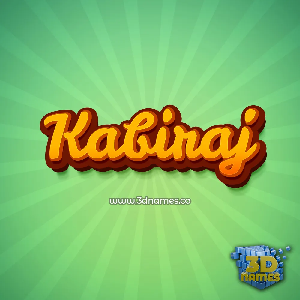 kabiraj in Green Rays style - 3D name wallpaper kabiraj in Green Rays style - 3D name wallpaper