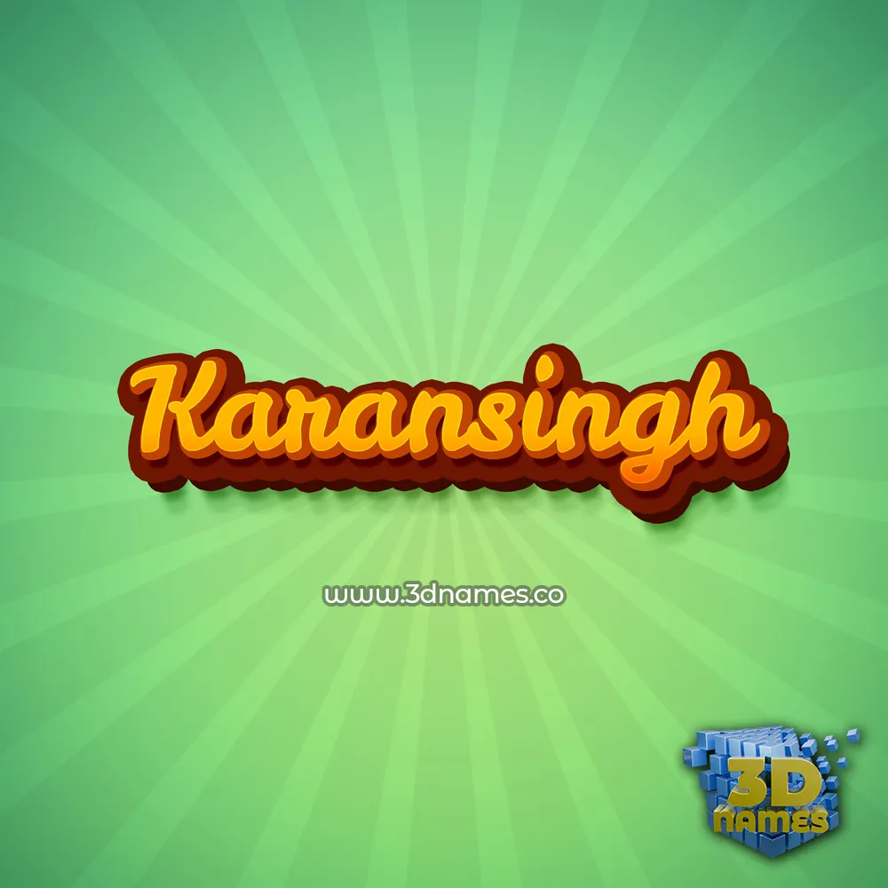 karansingh in Green Rays style - 3D name wallpaper karansingh in Green Rays style - 3D name wallpaper
