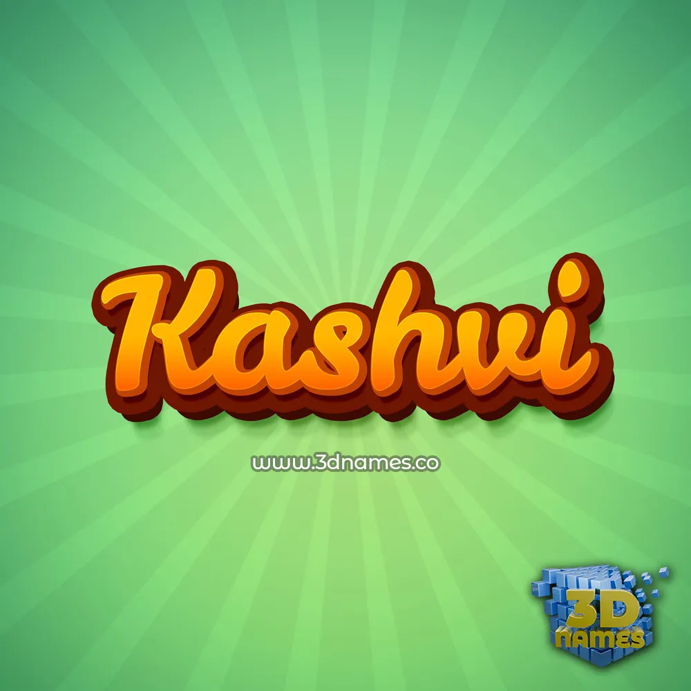 kashvi in Green Rays style - 3D name wallpaper kashvi in Green Rays style - 3D name wallpaper