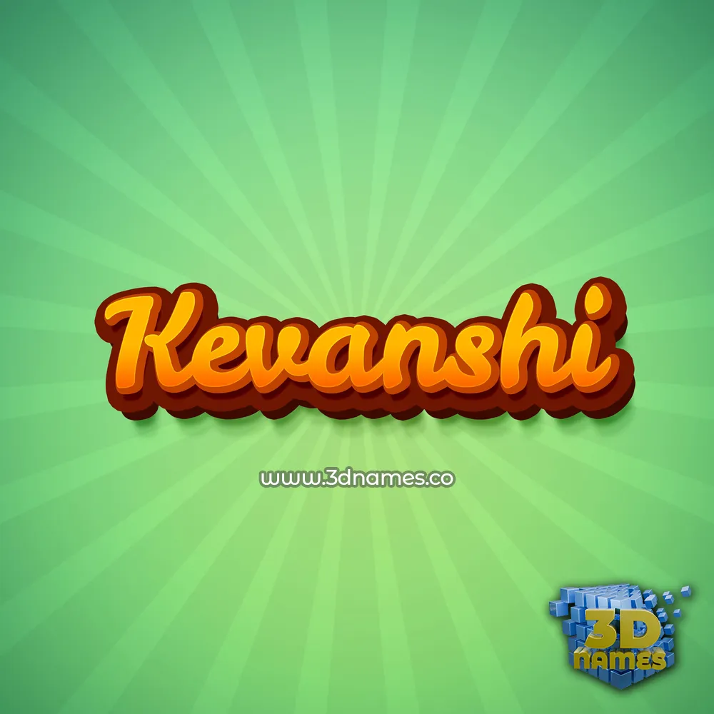kevanshi in Green Rays style - 3D name wallpaper kevanshi in Green Rays style - 3D name wallpaper