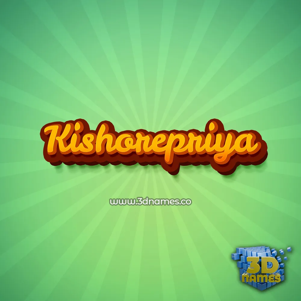 kishorepriya in Green Rays style - 3D name wallpaper kishorepriya in Green Rays style - 3D name wallpaper