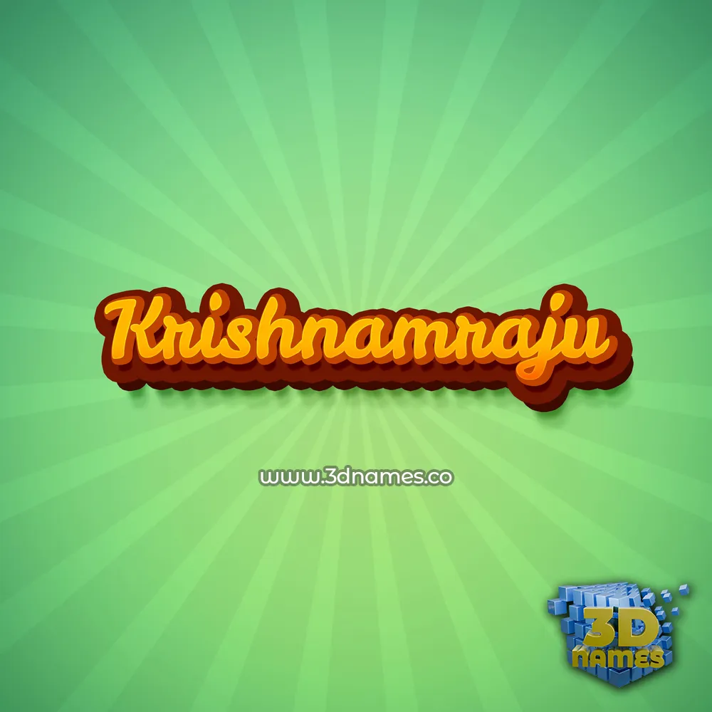 krishnamraju in Green Rays style - 3D name wallpaper krishnamraju in Green Rays style - 3D name wallpaper