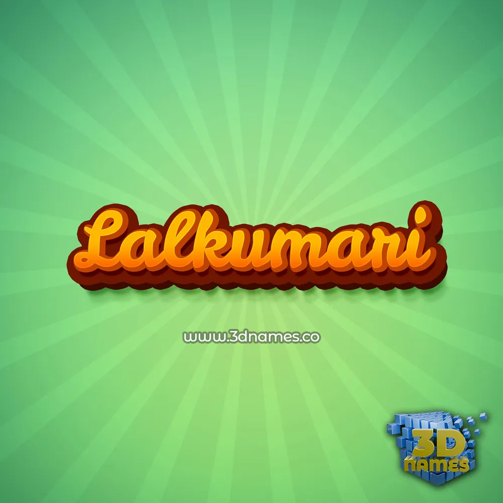 lalkumari in Green Rays style - 3D name wallpaper lalkumari in Green Rays style - 3D name wallpaper