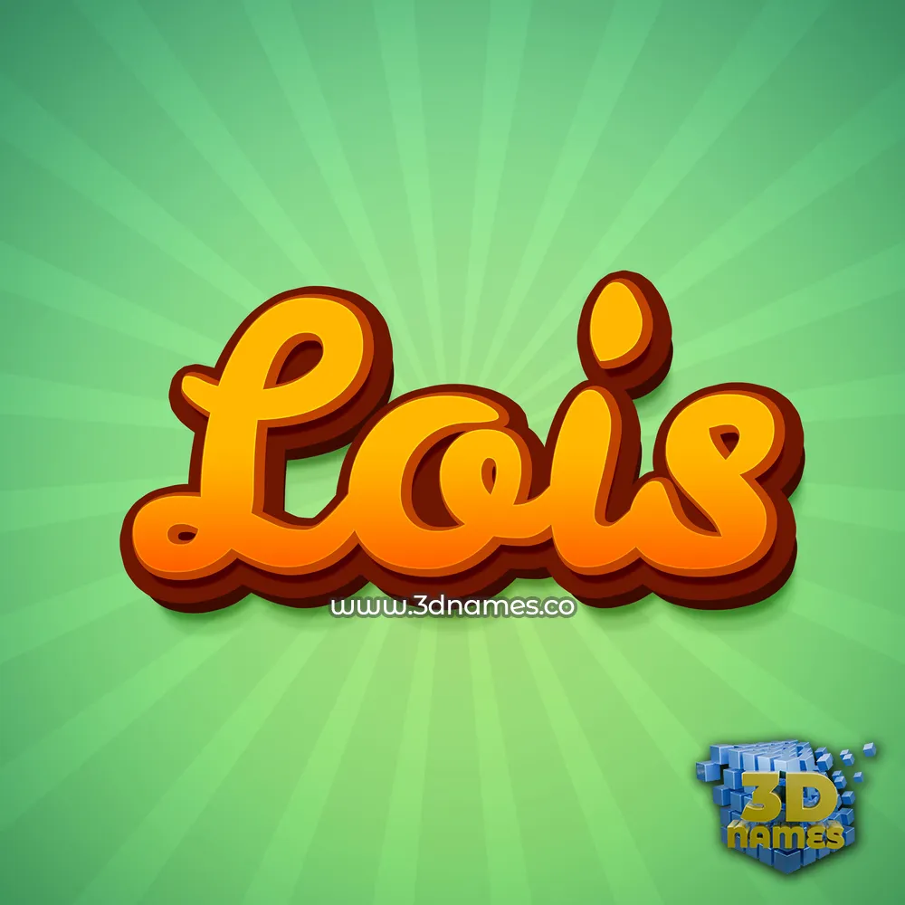 lois in Green Rays style - 3D name wallpaper lois in Green Rays style - 3D name wallpaper