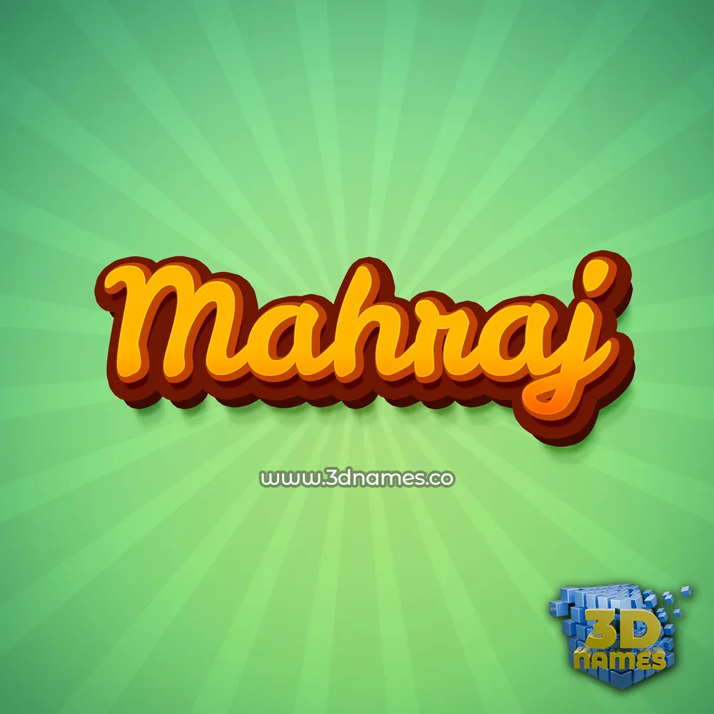 mahraj in Green Rays style - 3D name wallpaper mahraj in Green Rays style - 3D name wallpaper