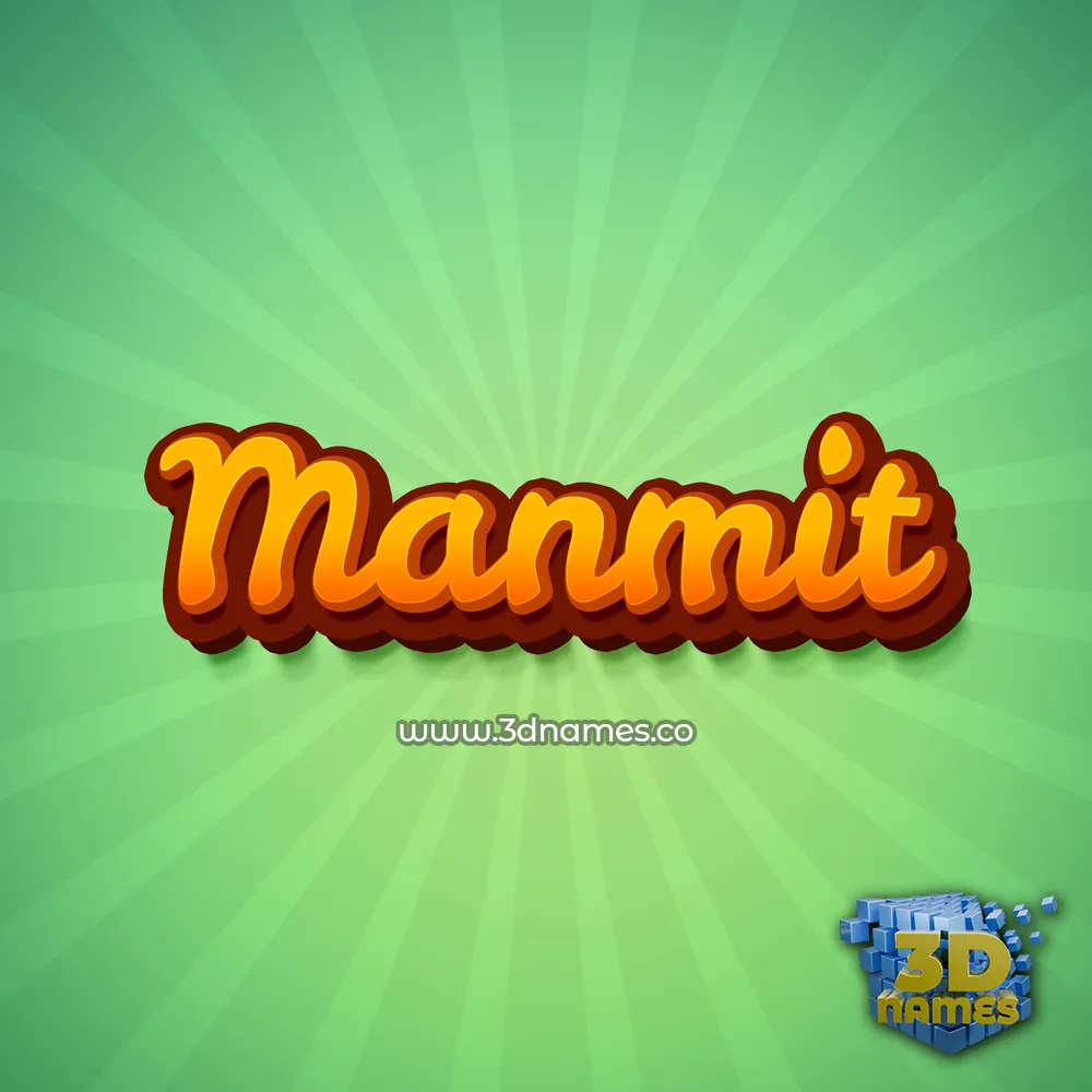 manmit in Green Rays style - 3D name wallpaper manmit in Green Rays style - 3D name wallpaper