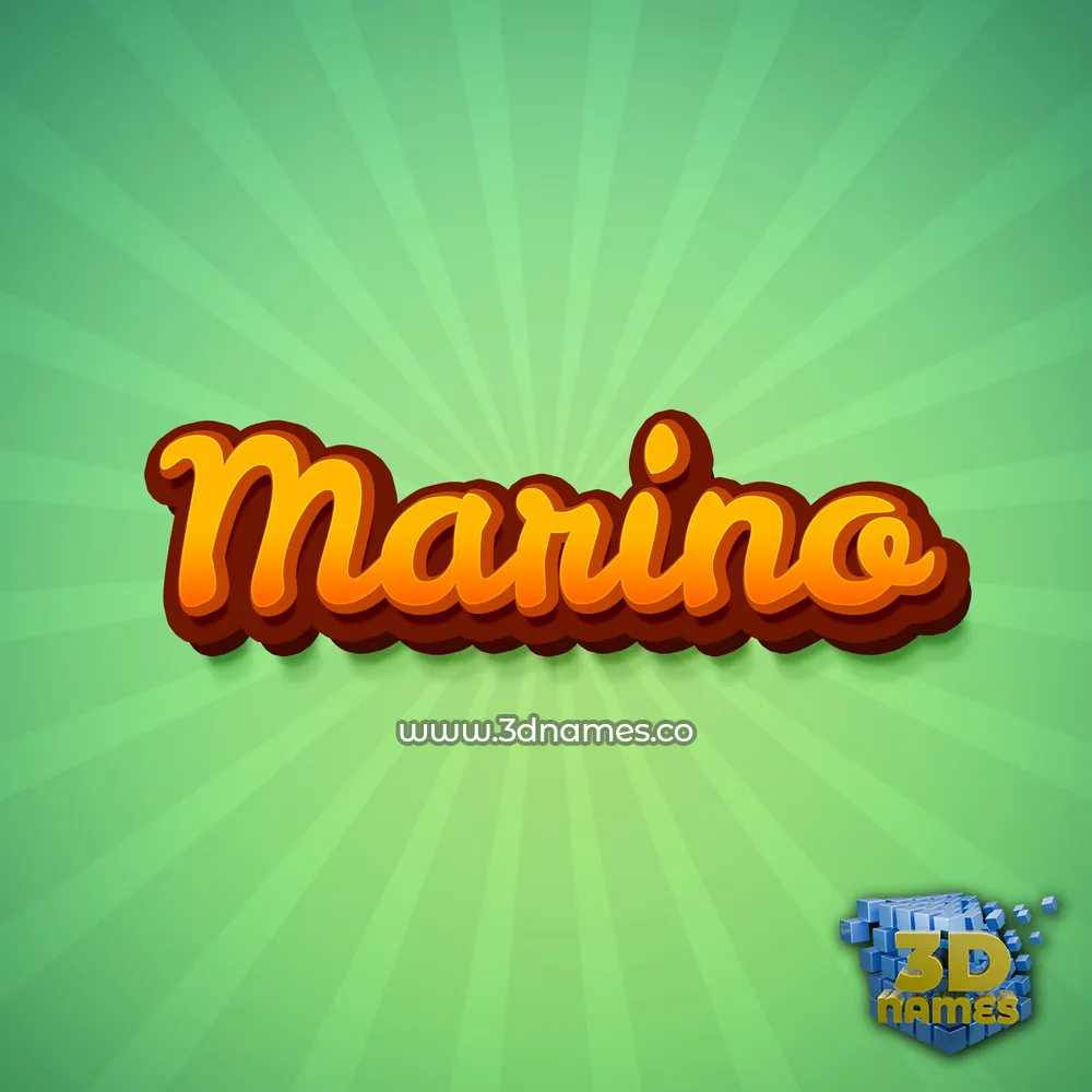 marino in Green Rays style - 3D name wallpaper marino in Green Rays style - 3D name wallpaper