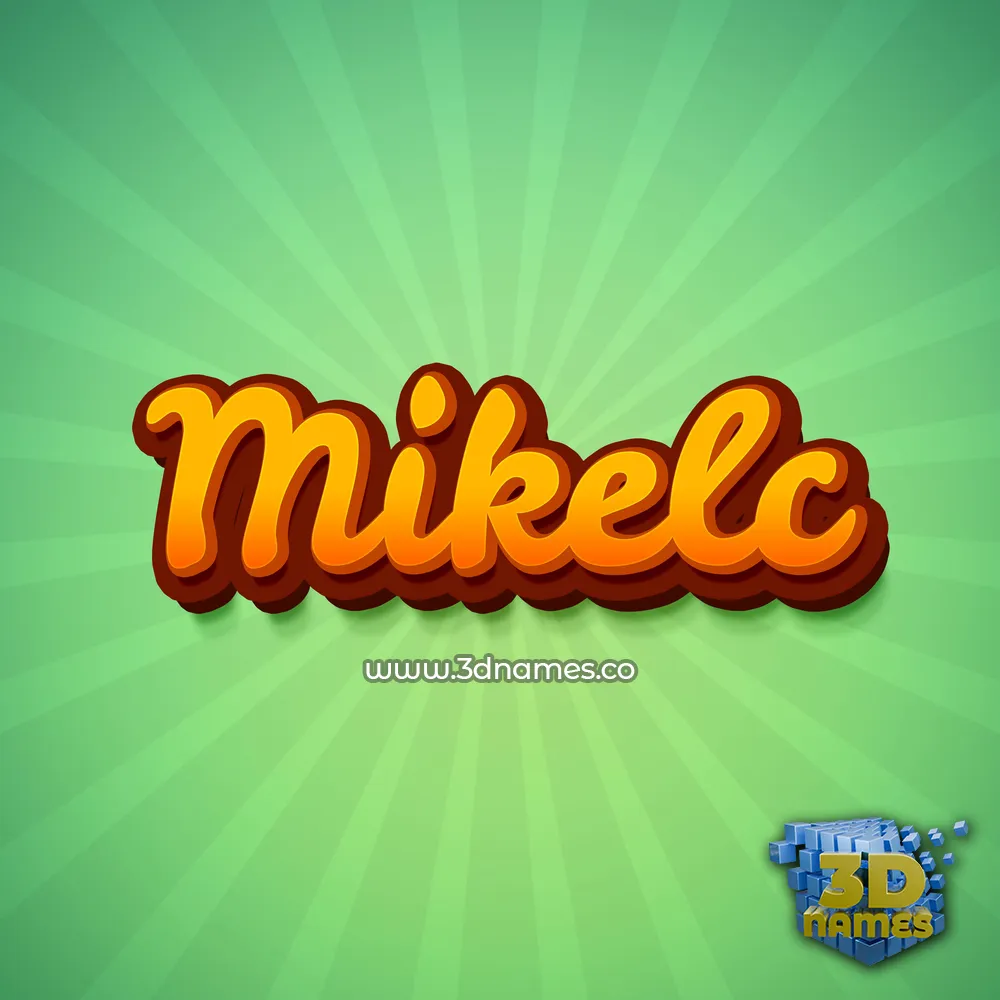 mikelc in Green Rays style - 3D name wallpaper mikelc in Green Rays style - 3D name wallpaper