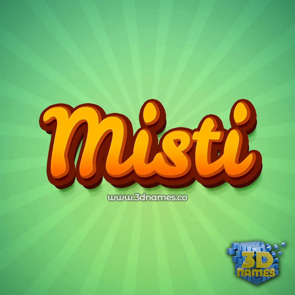 misti in Green Rays style - 3D name wallpaper misti in Green Rays style - 3D name wallpaper