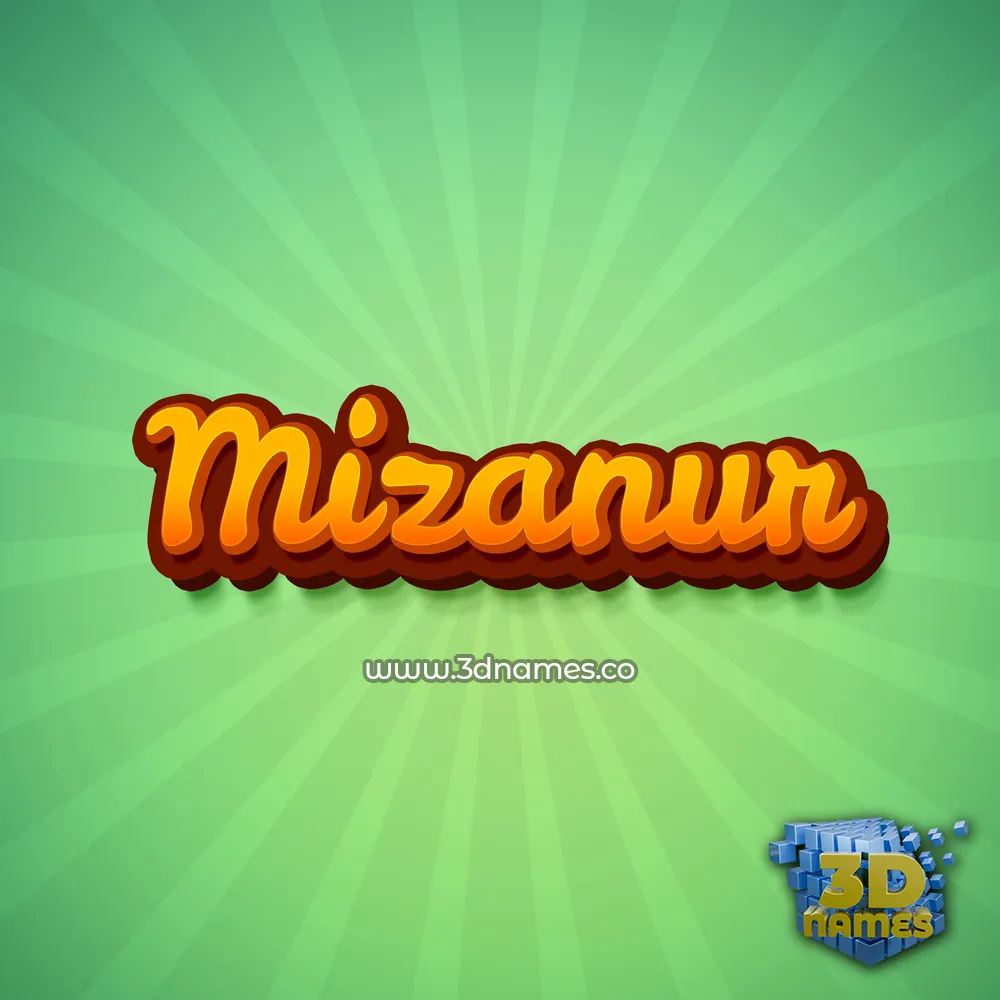 mizanur in Green Rays style - 3D name wallpaper mizanur in Green Rays style - 3D name wallpaper
