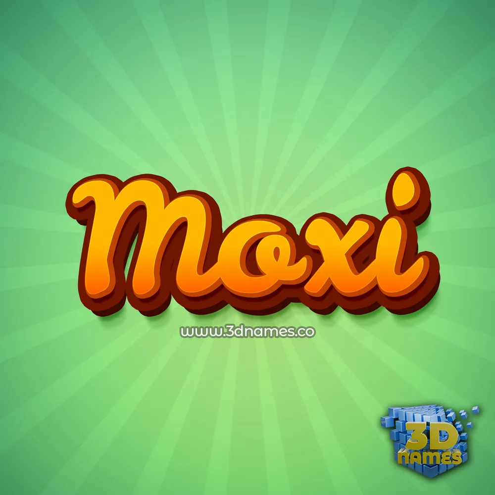 moxi in Green Rays style - 3D name wallpaper moxi in Green Rays style - 3D name wallpaper