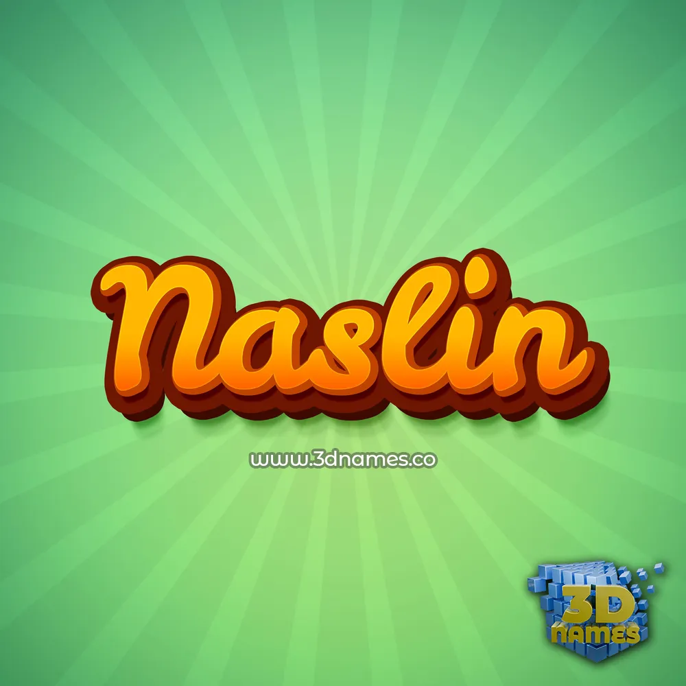 naslin in Green Rays style - 3D name wallpaper naslin in Green Rays style - 3D name wallpaper