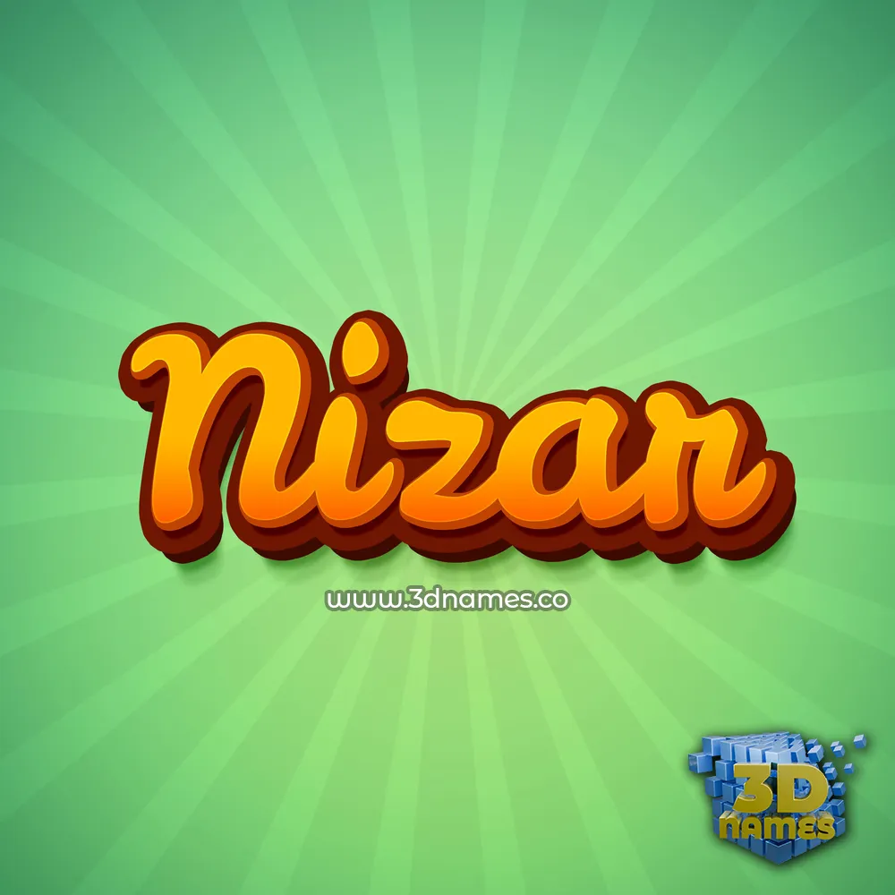 nizar in Green Rays style - 3D name wallpaper nizar in Green Rays style - 3D name wallpaper